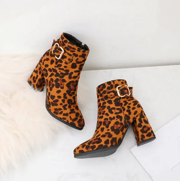 Temptress Chunky Heel Boots - Nimblet