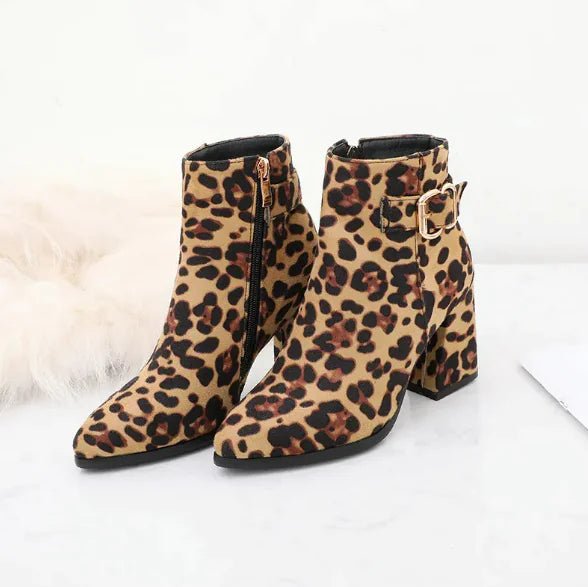 Temptress Chunky Heel Boots - Nimblet