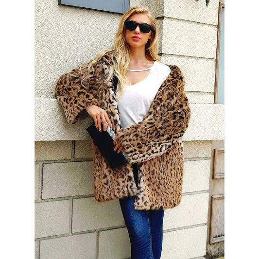 Ultra Fire Leopard Fur Hoodie - Nimblet
