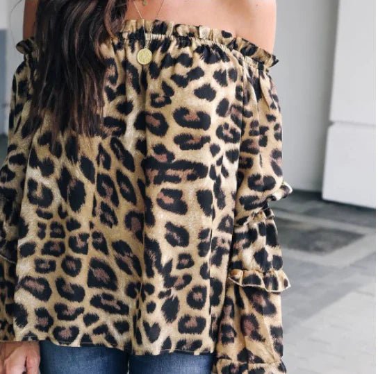 Wild Elegance Off - Shoulder Blouse - Nimblet
