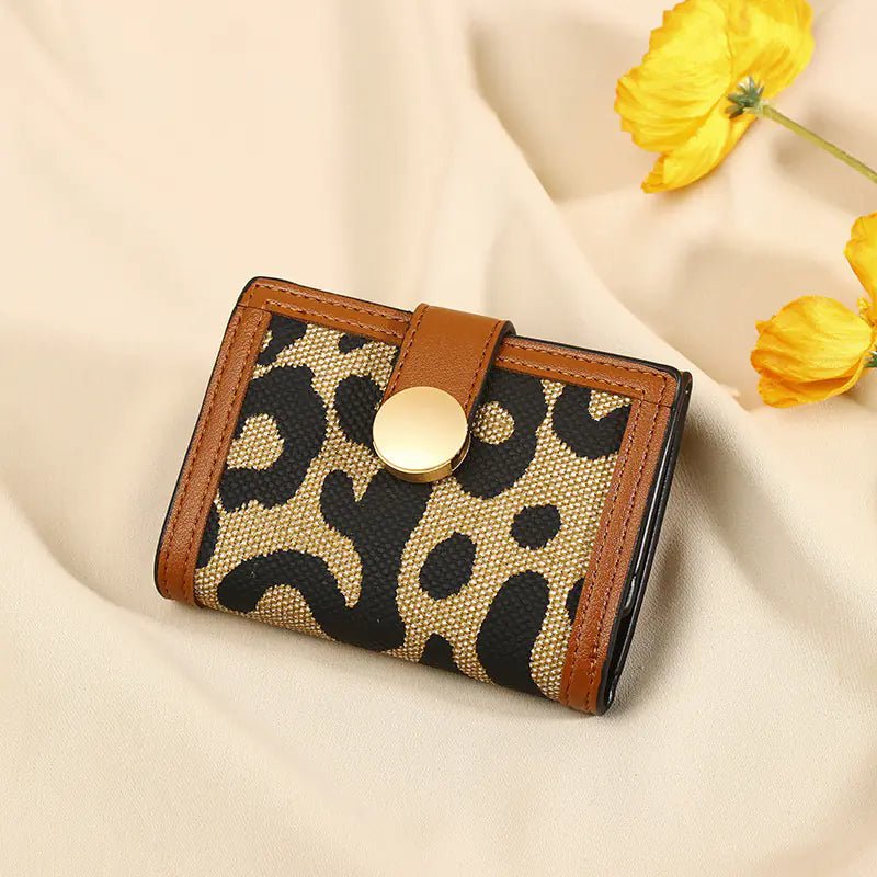 Wild Luxe Leopard Wallet - Nimblet