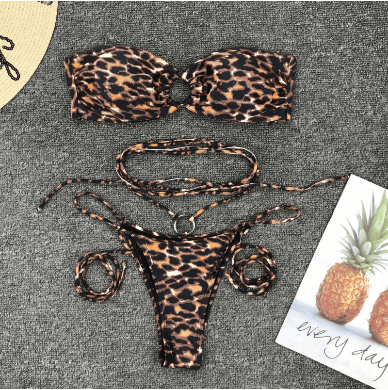 Wild Waves Leopard Bikini - Nimblet