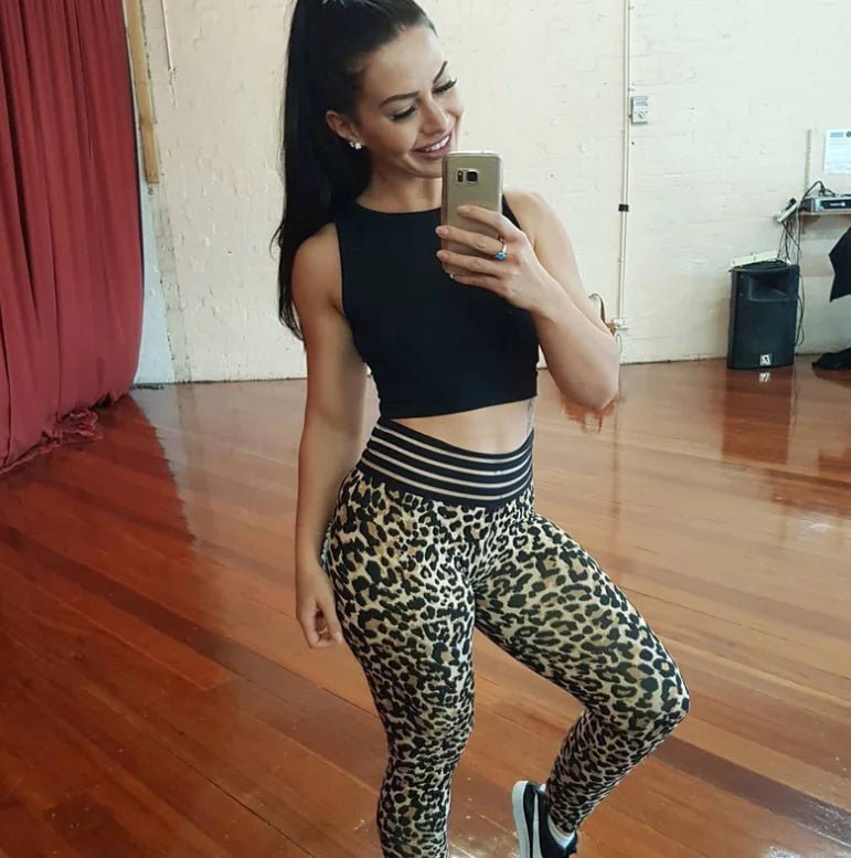 WildFlow Leopard Yoga Pants - Nimblet